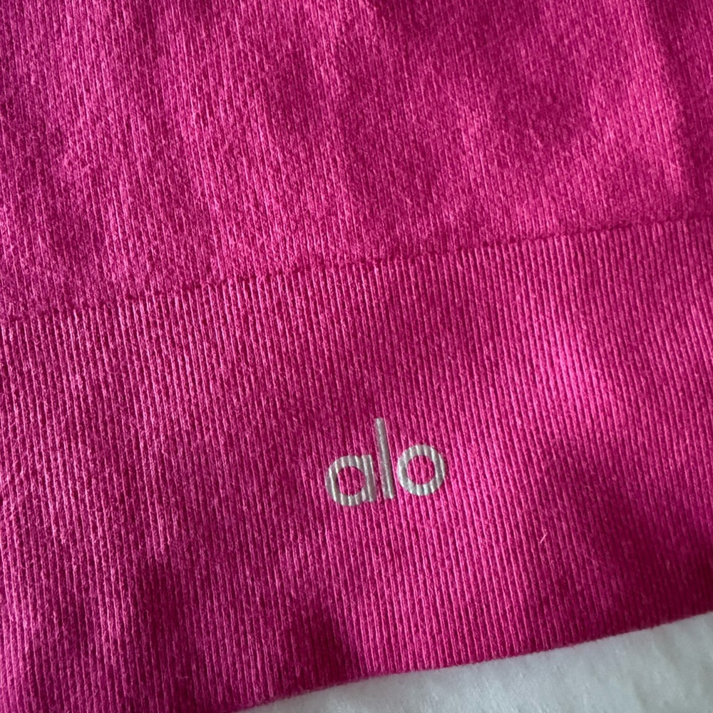 ALO Yoga Pink Top